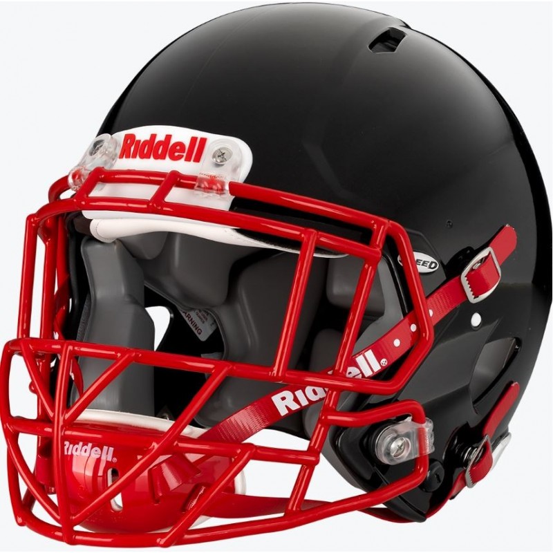 Color: MATTE BLACK Riddell Revolution SPEED Classic Football Helmet 