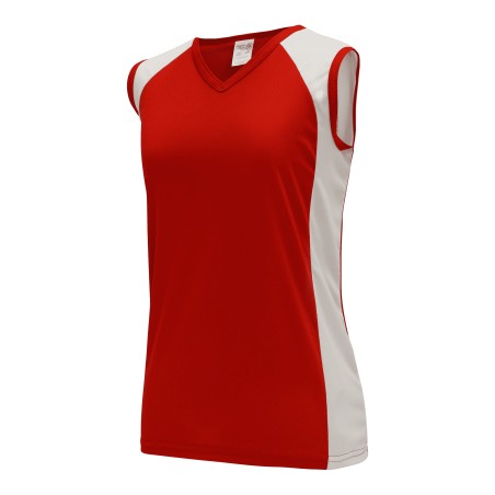 Athletic Knit BA601L Ladies V-Neck Jersey w/ Inserts