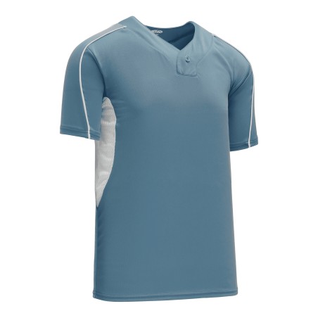 Athletic Knit BA1745 One-Button Jersey