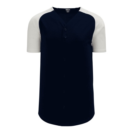 Athletic Knit BA1875 Full Button Jersey