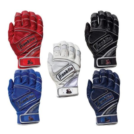 Franklin Power Strap Chrome Batting Glove