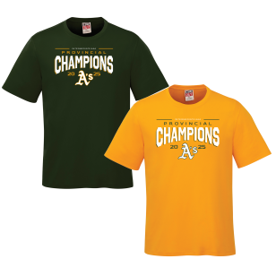 Provincial Champs Cotton/Poly Tee (Old School)