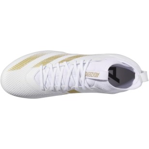 Adizero Impact Cleats WHT/GLD 27.0㎝ B Adidas Adizero Impact Football Cleats - White/Gold