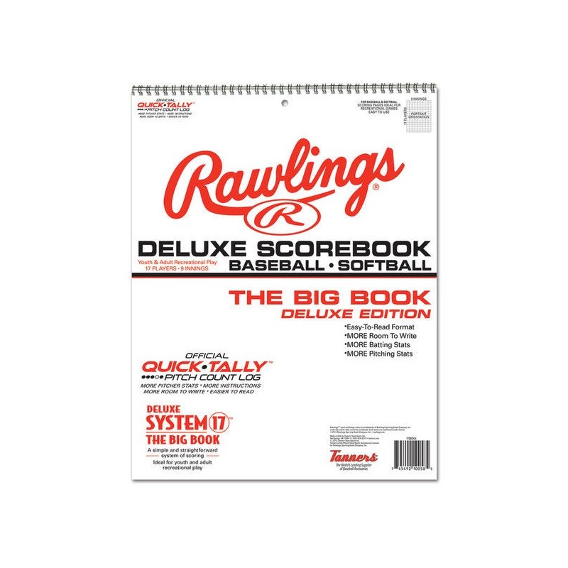 Rawlings Deluxe Scorebook