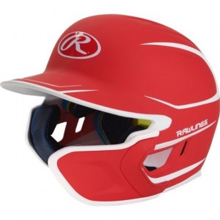 Rawlings Mach Two-Tone Matte Helmet with EXT Flap