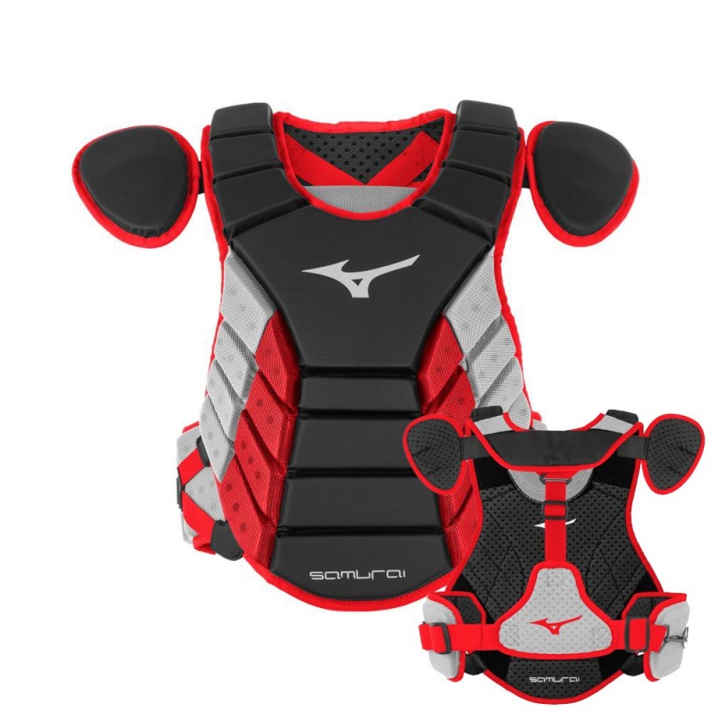 mizuno samurai catcher's chest protector